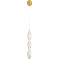 Mobile funzionale oro con illuminazione LED