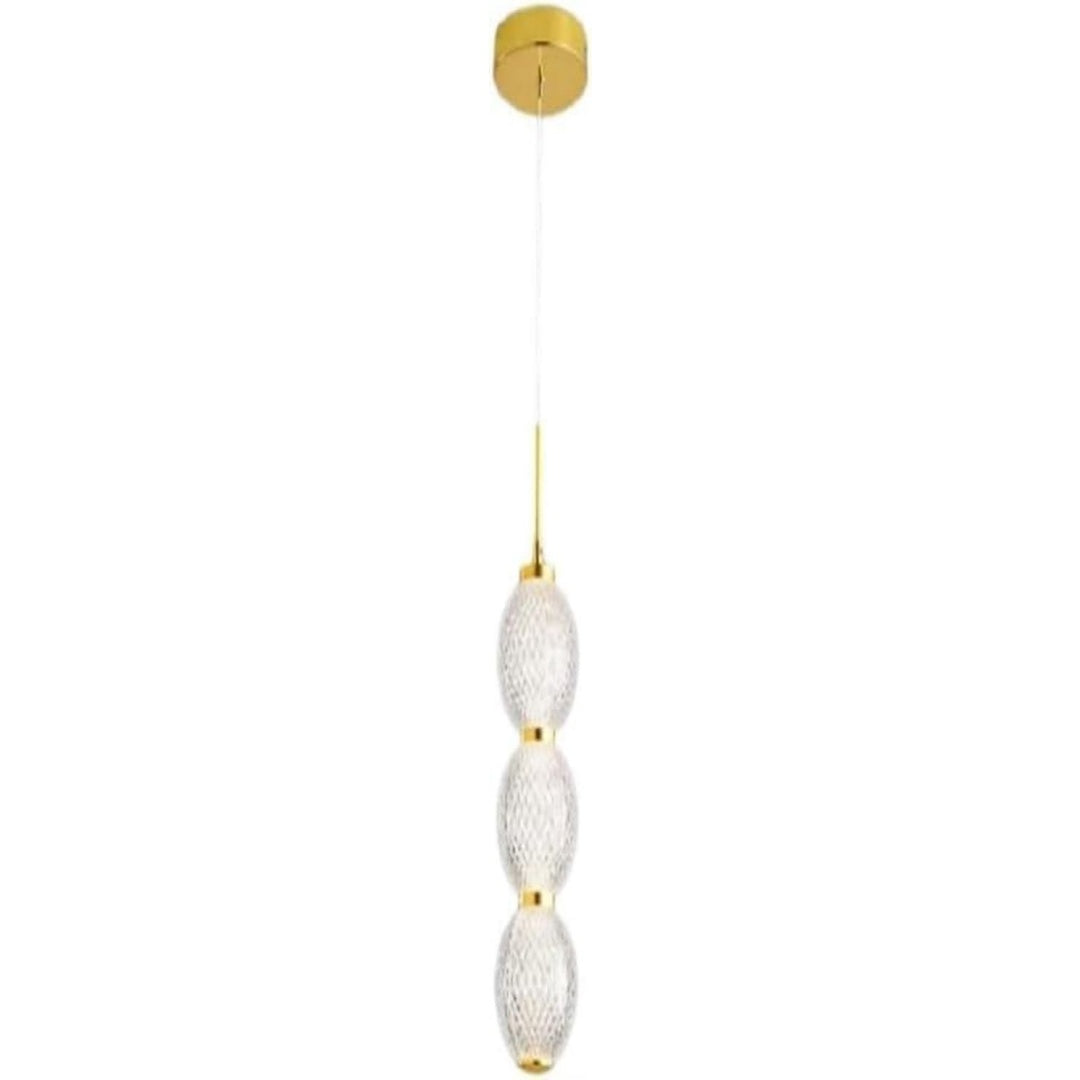 Mobile funzionale oro con illuminazione LED