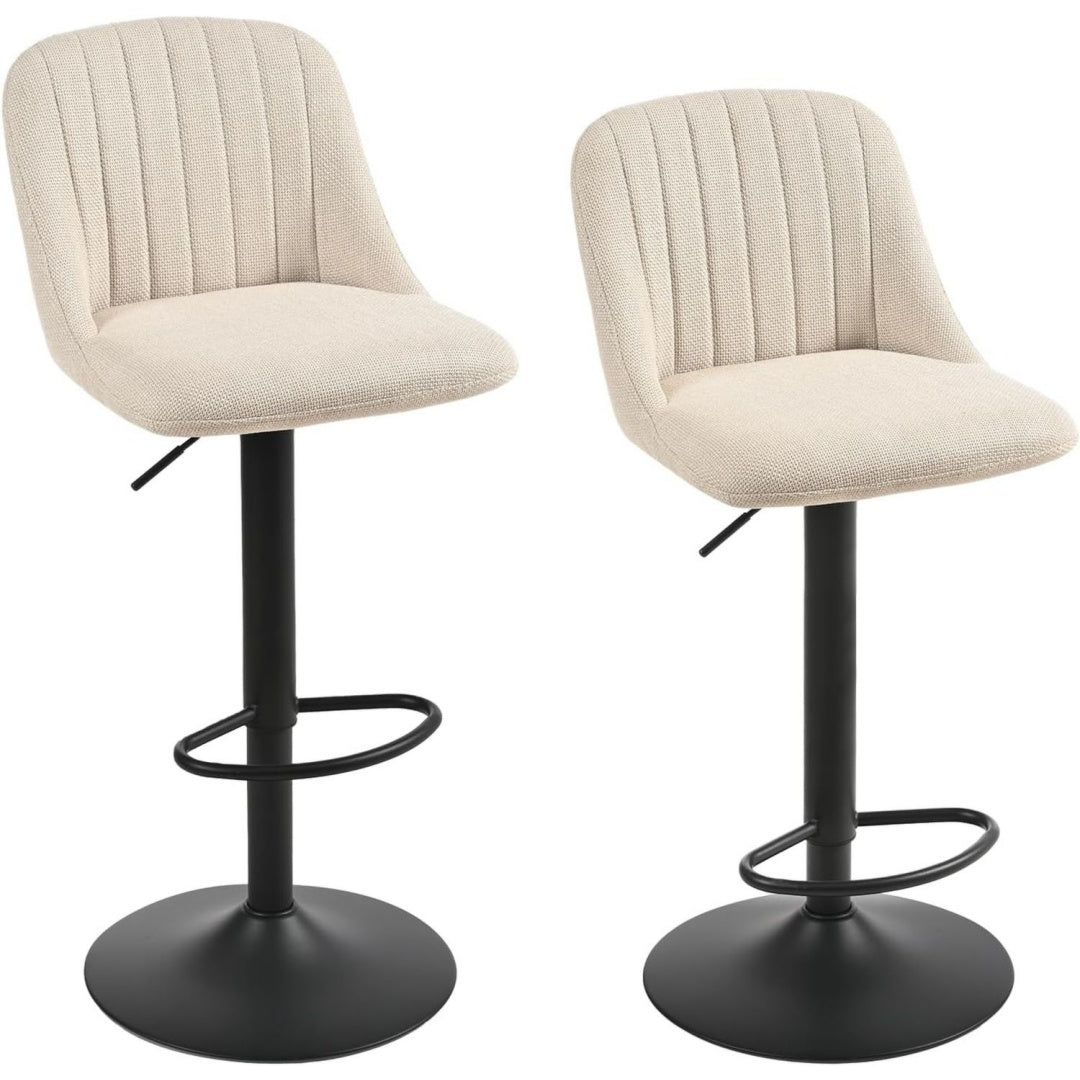 Arredo per soggiorno beige regolabile con poggiapiedi