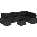 Arredo per soggiorno nero modulare