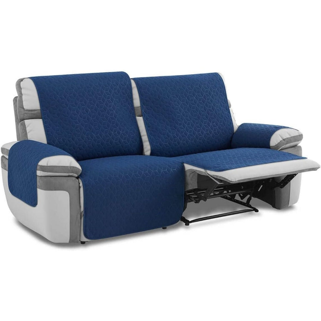 Seduta imbottita Lanovenanube Copridivano Relax Teflon Teli blu