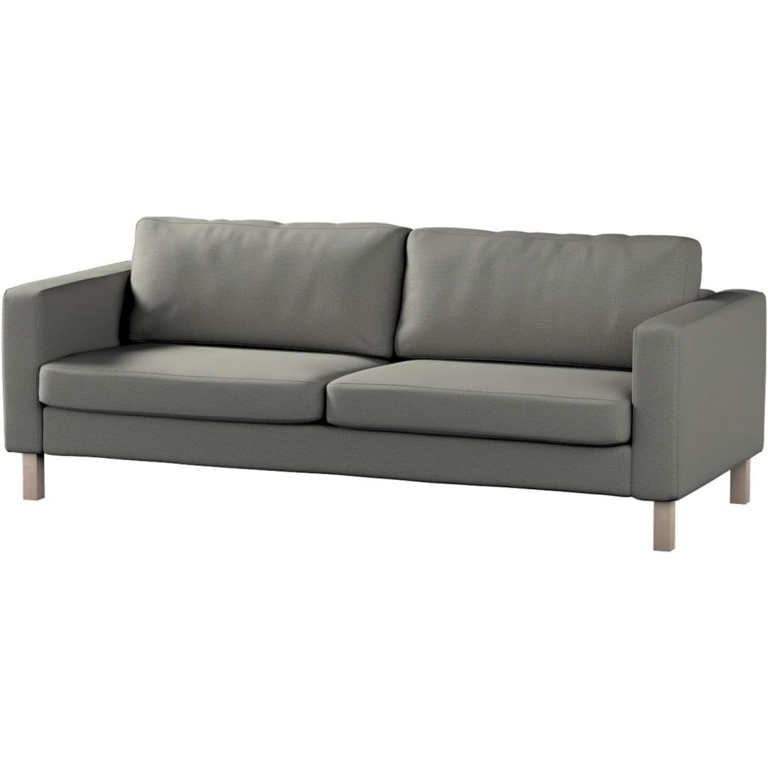 Divano confortevole Dekoria Custodia sostitutiva divano Karlstad grigio
