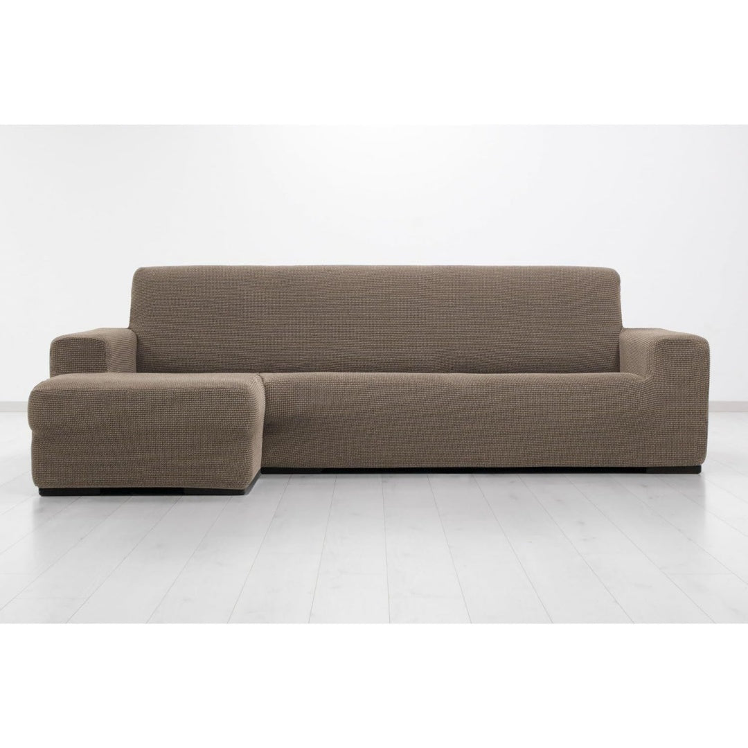 Seduta imbottita MAXIFUNDAS FUNDAS SOFA CHAISE LONGUE. nero