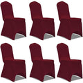 Mobile funzionale coprisedia elasticizzati bordeaux poliestere spandex, nero
